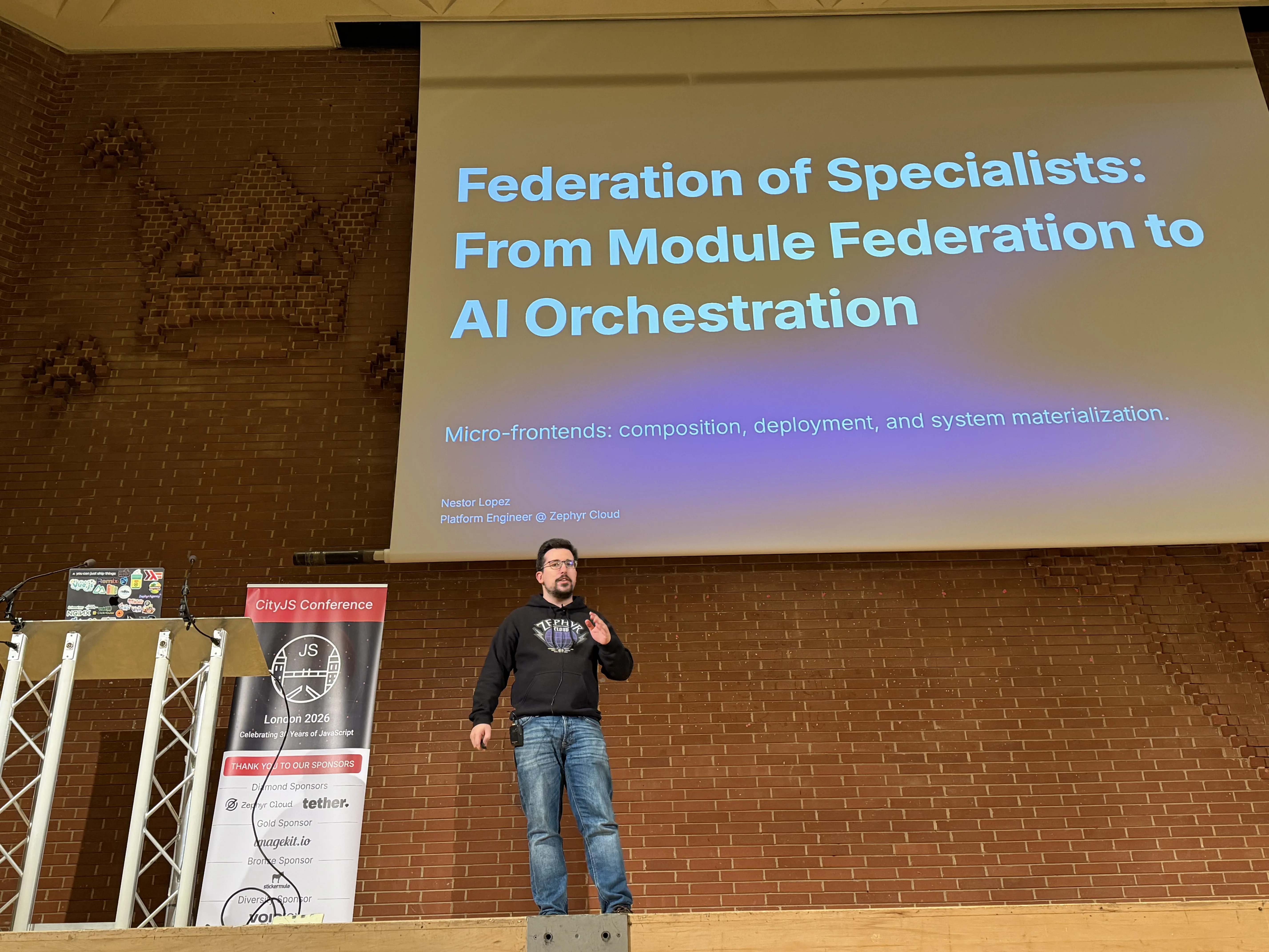 Federation of Specialists: From Module Federation to AI Orchestration